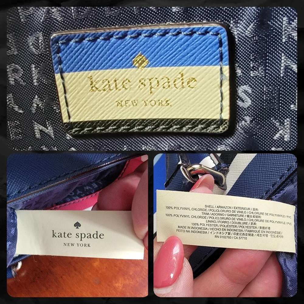 kate spade measures from