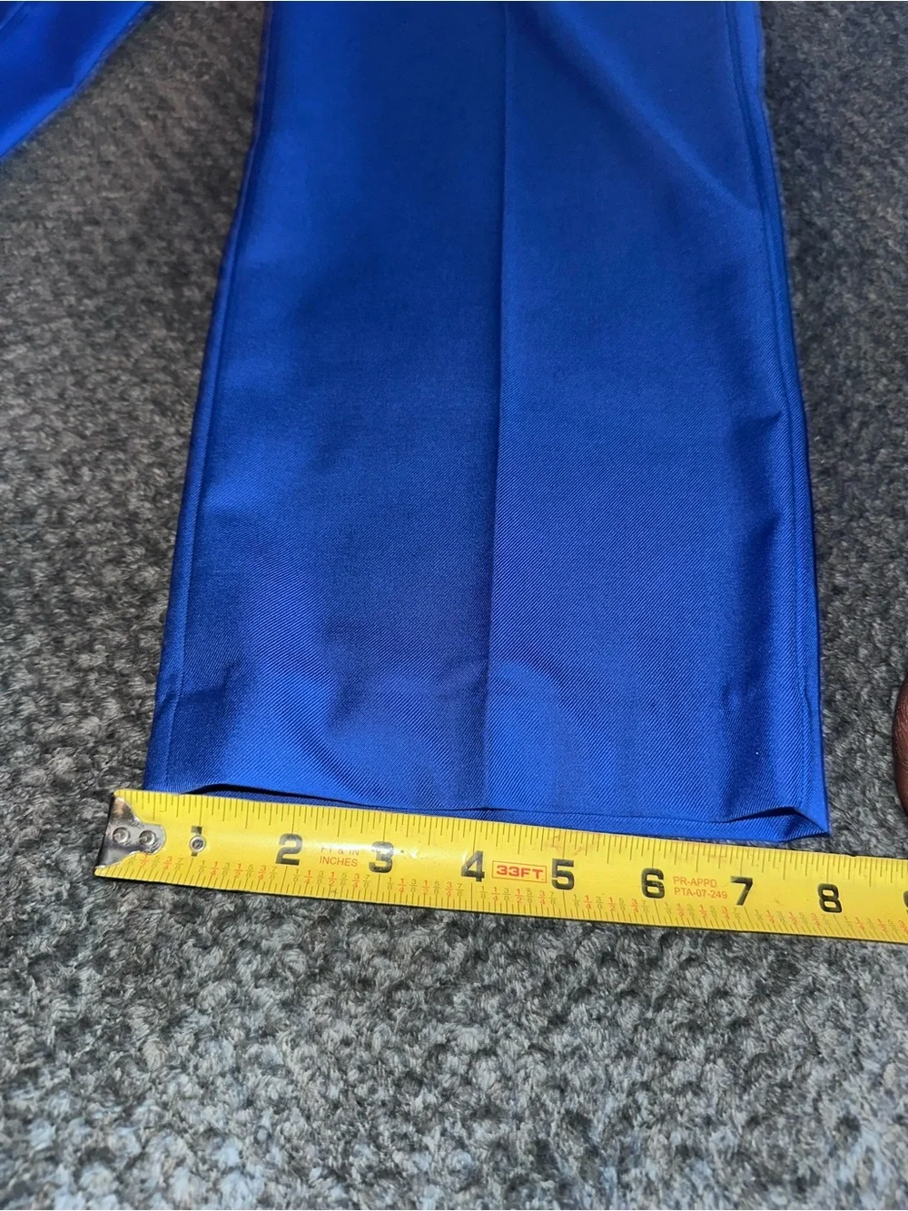 Men's Royal Blue Dress Pants