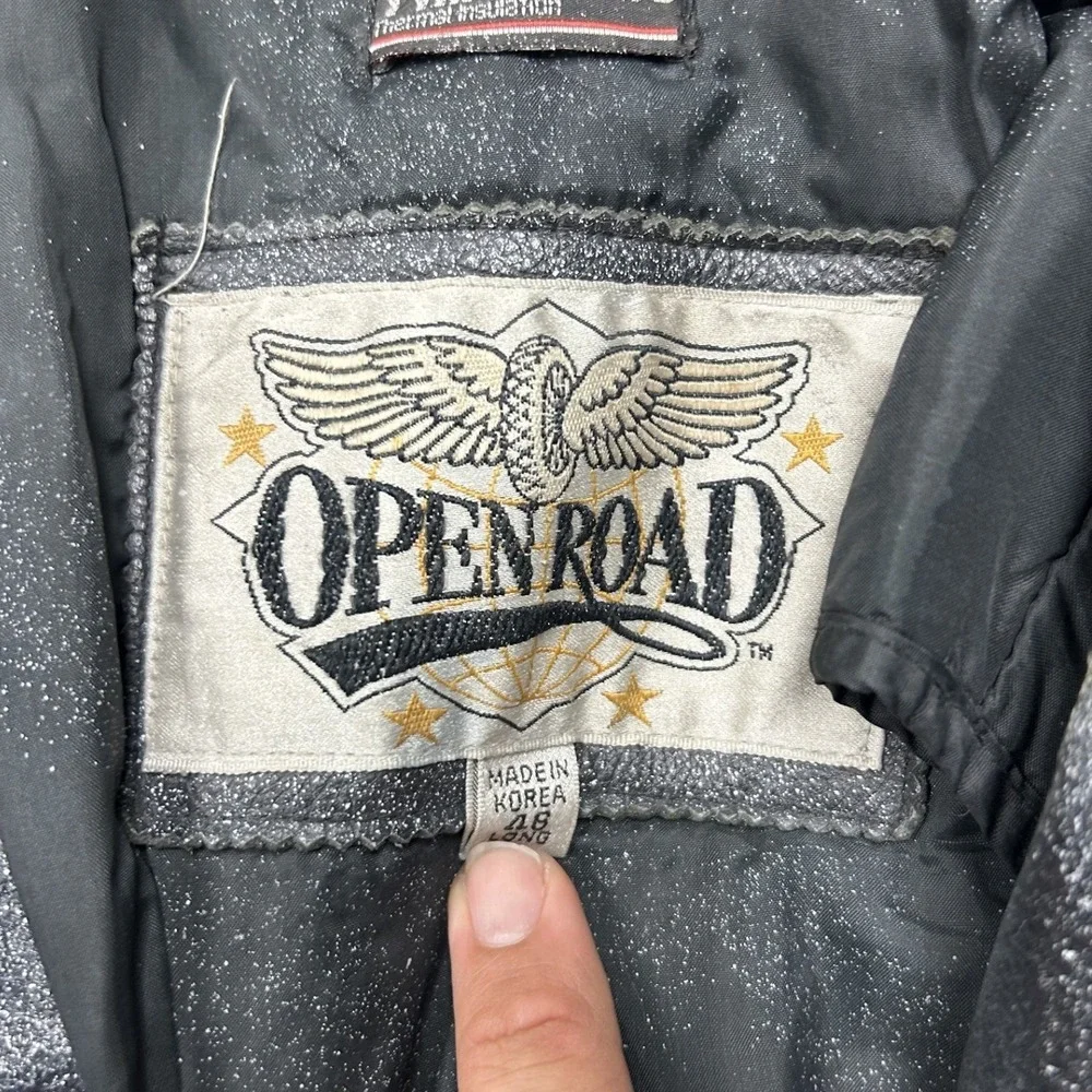 Vintage leather motorcycle