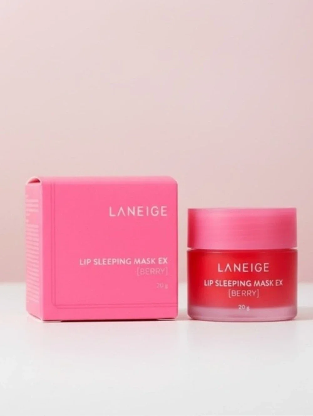 LANEIGE Lip Sleeping Mask (Berry Pink), NIB
