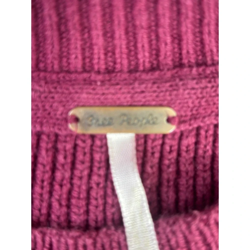 Free People oversized ribbed