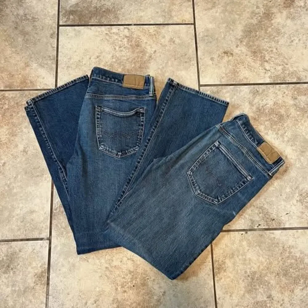 American eagle navy boot cut jean bundle to two size 30x32