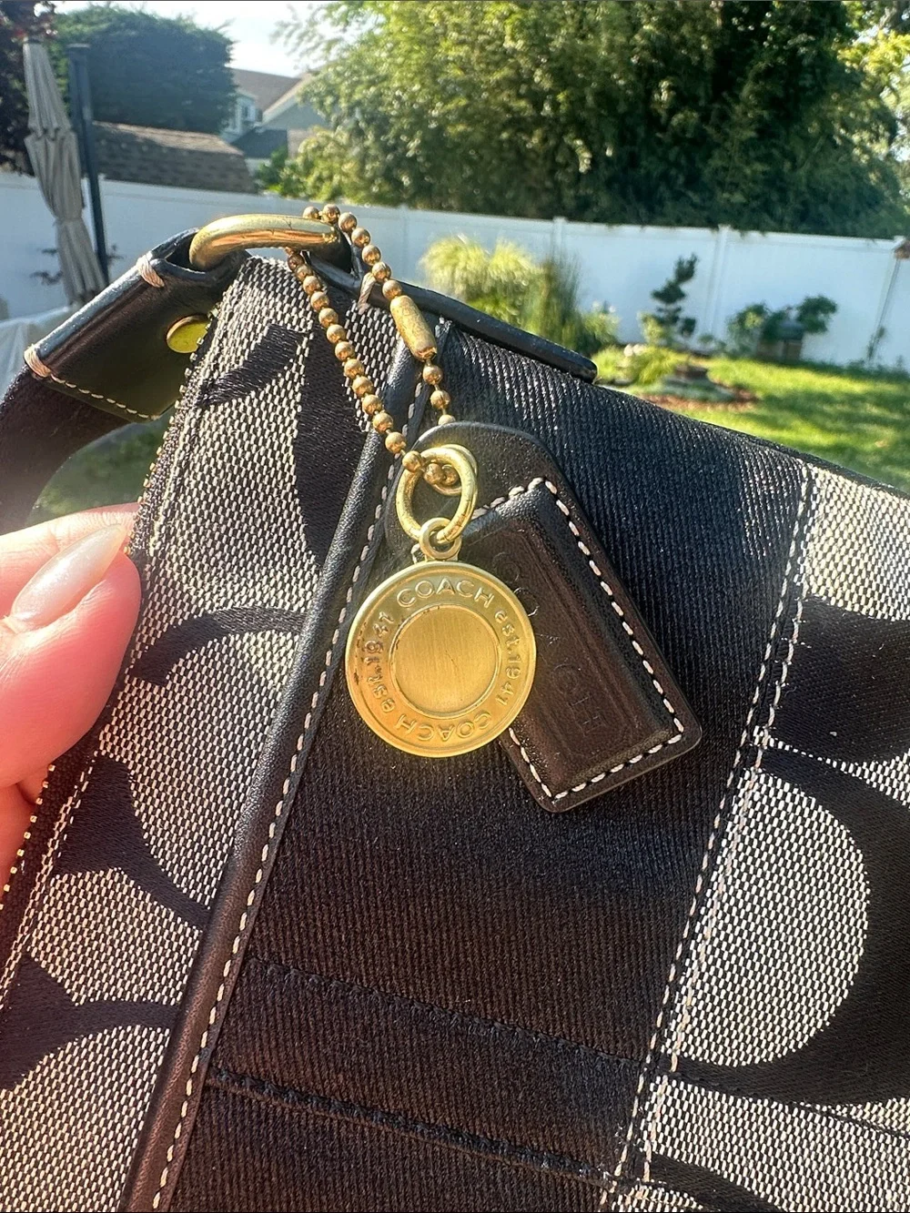 Coach crossbody signature