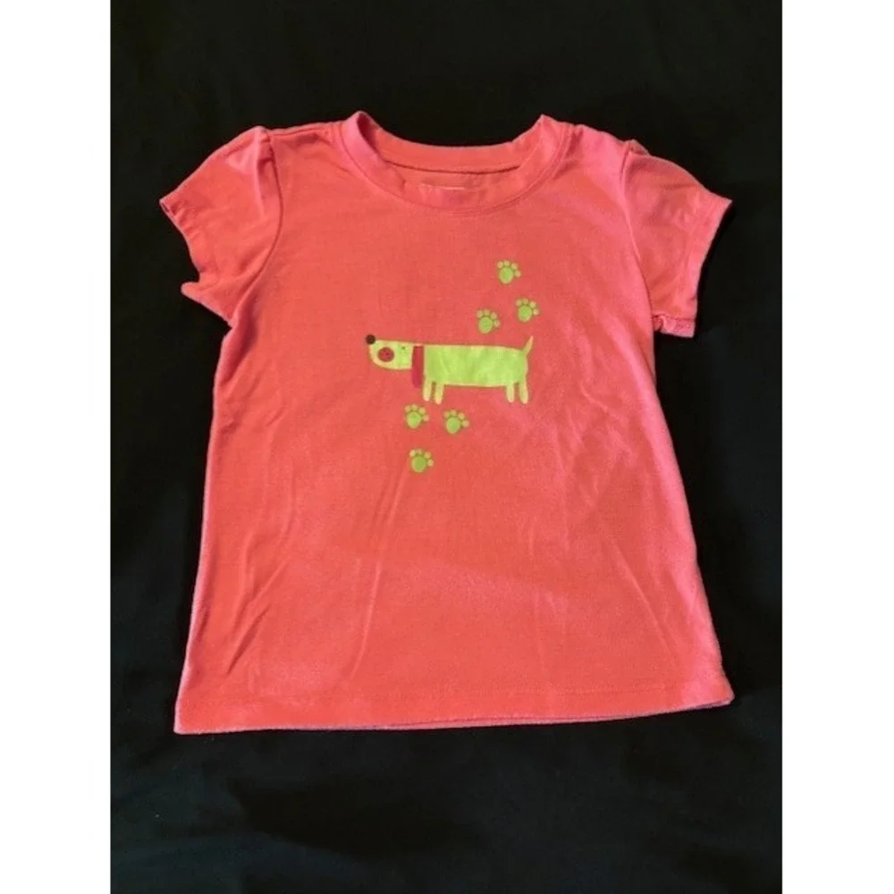 LL Bean adorable dog themed PJ set  girls size 5-6