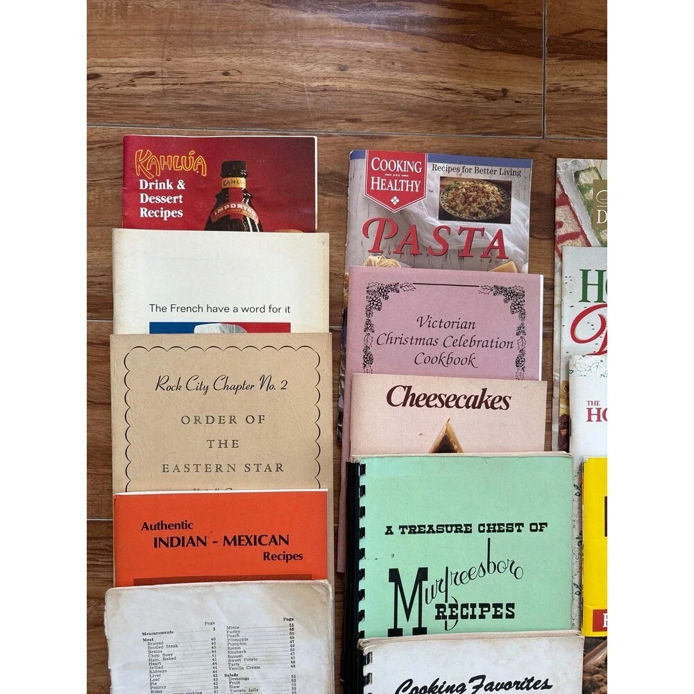 N/A vintage cookbook