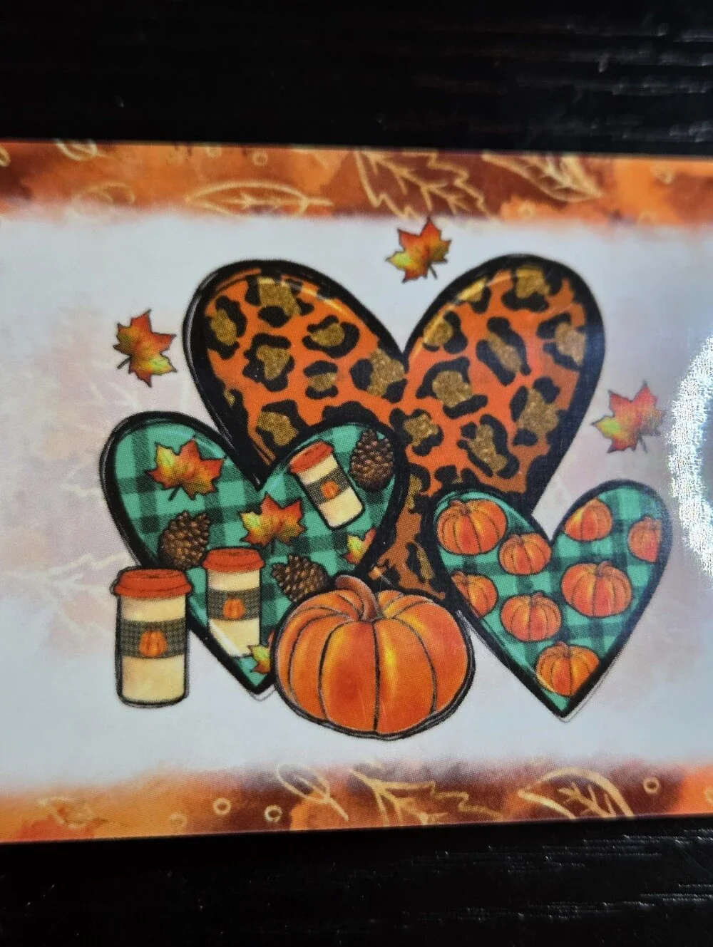 Handcrafted bright orange