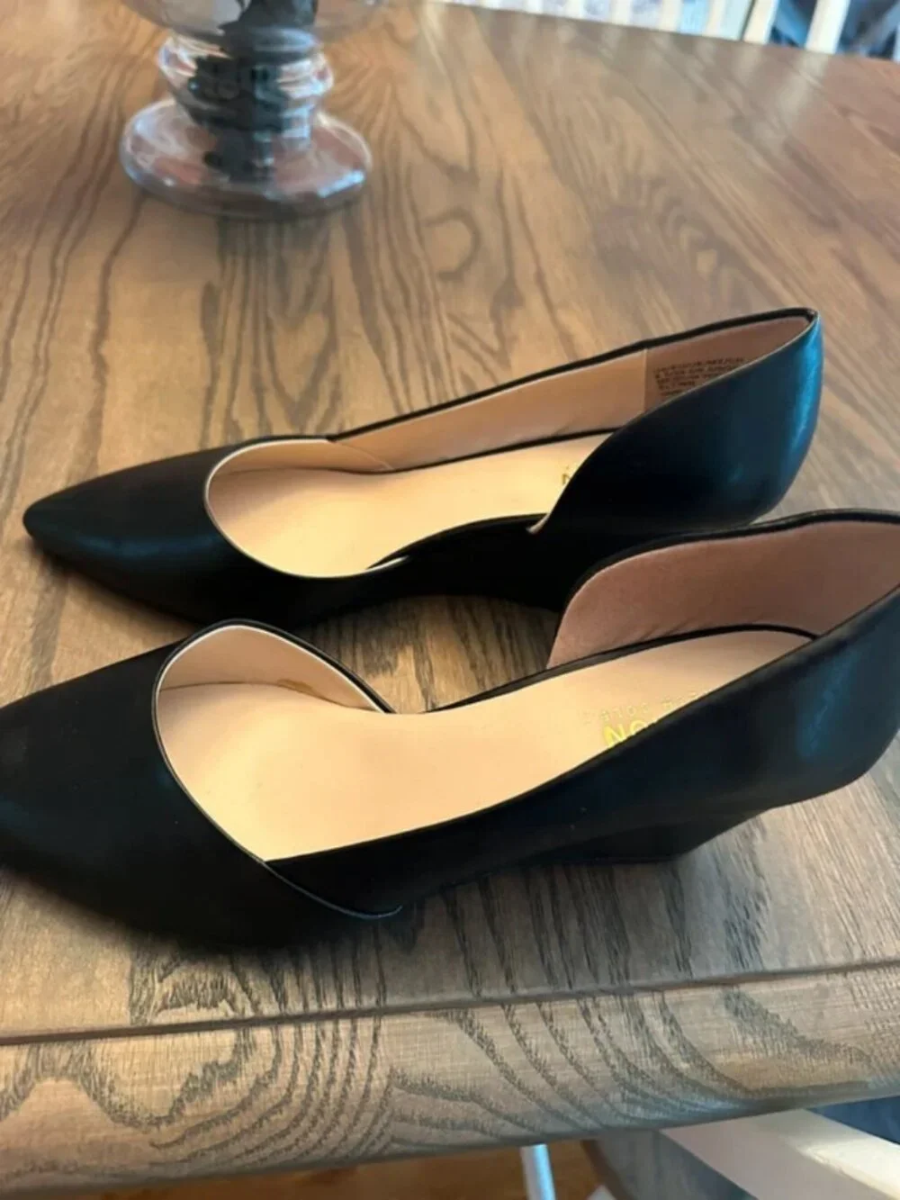 Keneth Cole black leather