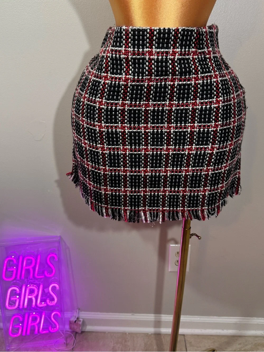 GB girls classic plaid