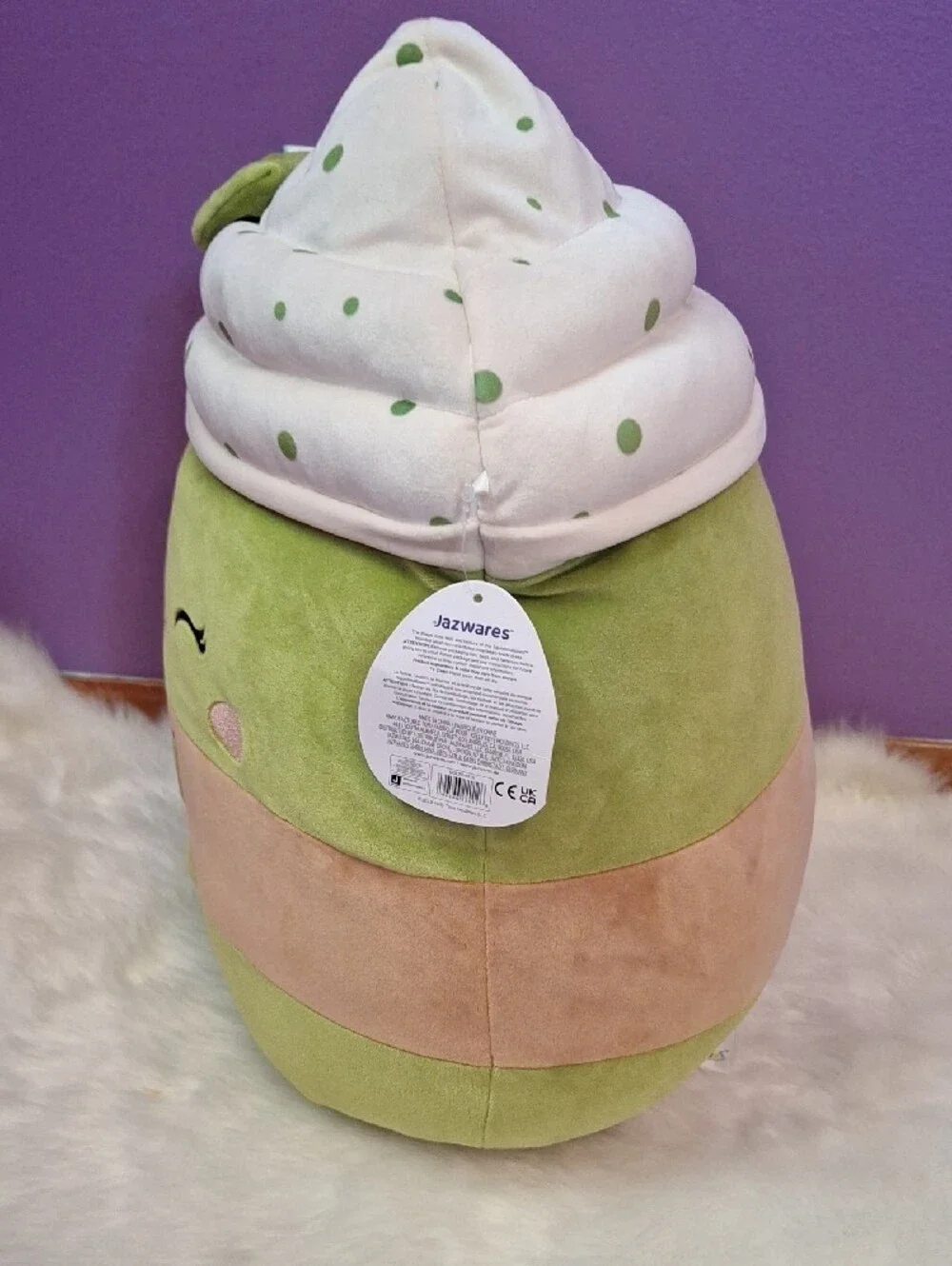 Squishmallows cute leaf