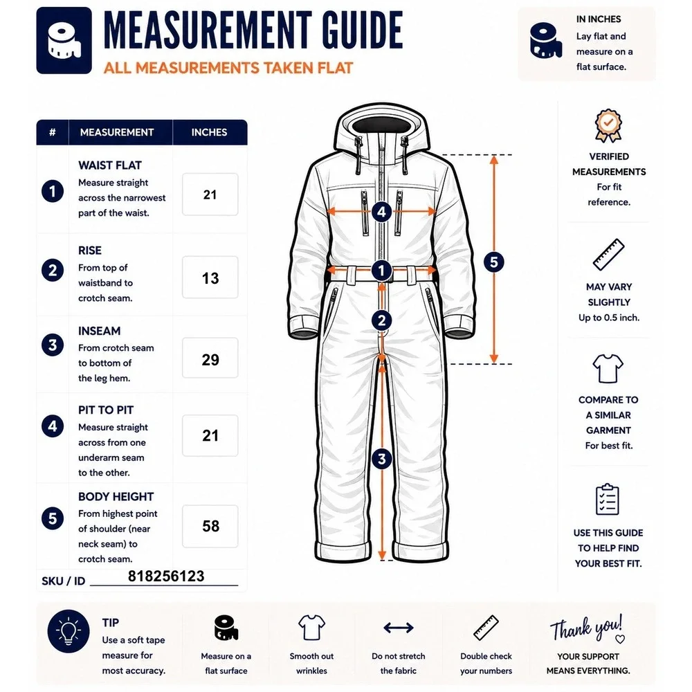 Gibraltar measurements waist