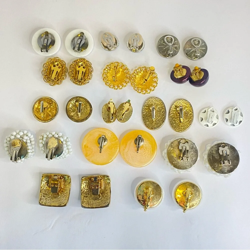 Vintage clip earring