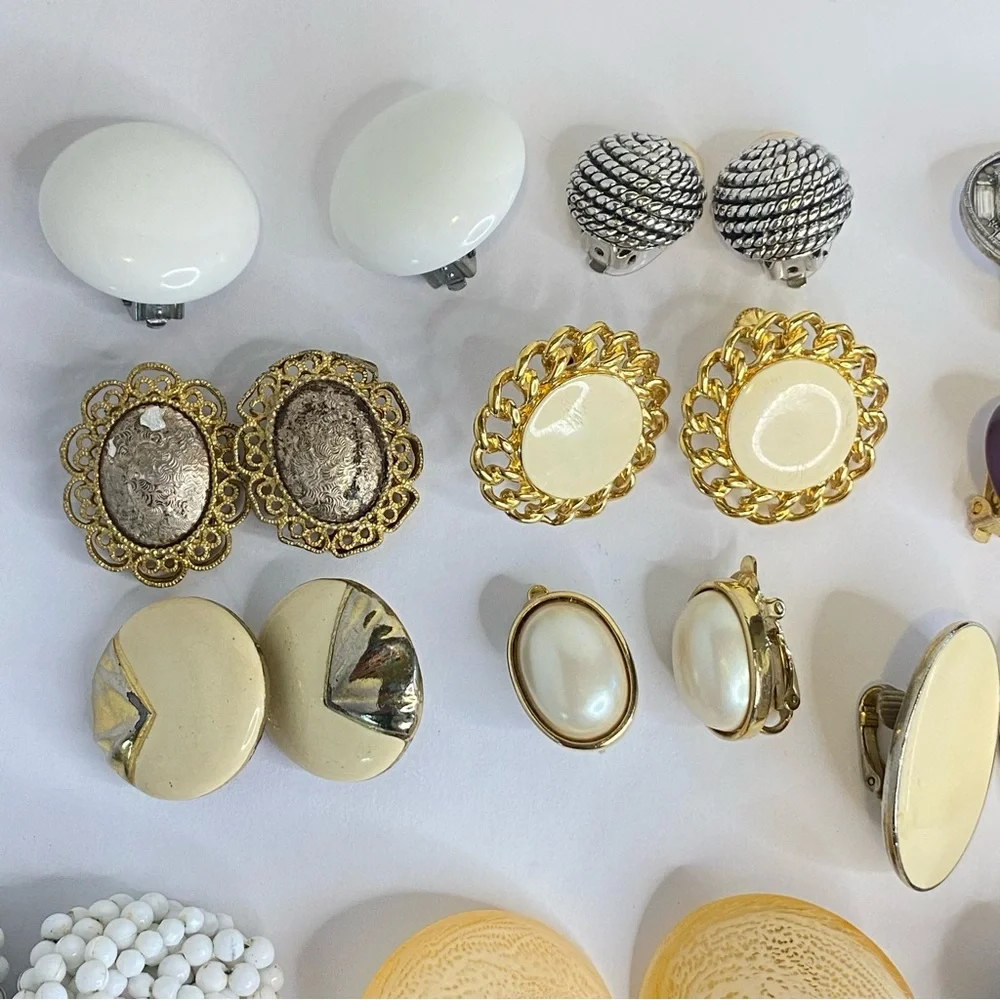 Vintage clip earring
