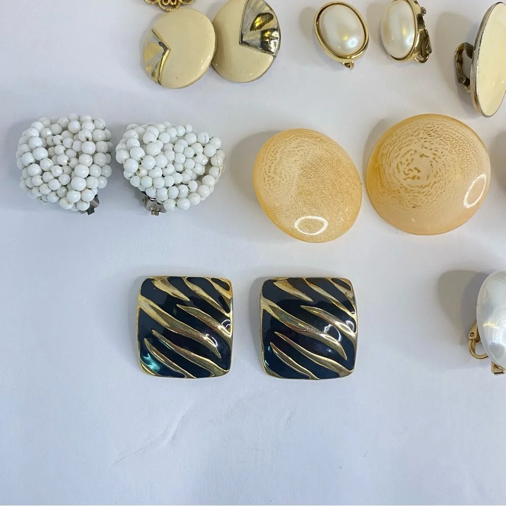 Vintage clip earring