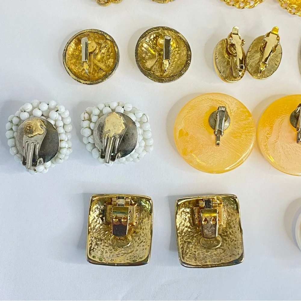Vintage clip earring