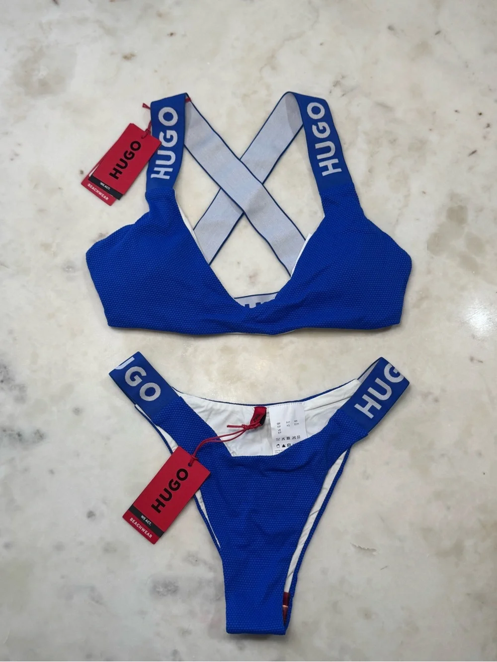 HUGO feminine blue