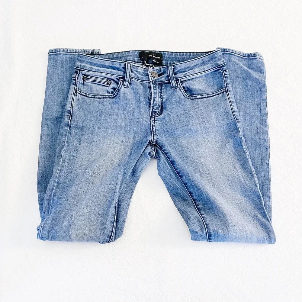 The Kooples Short Fit Low Rise Skinny Ankle Denim Jeans SZ25