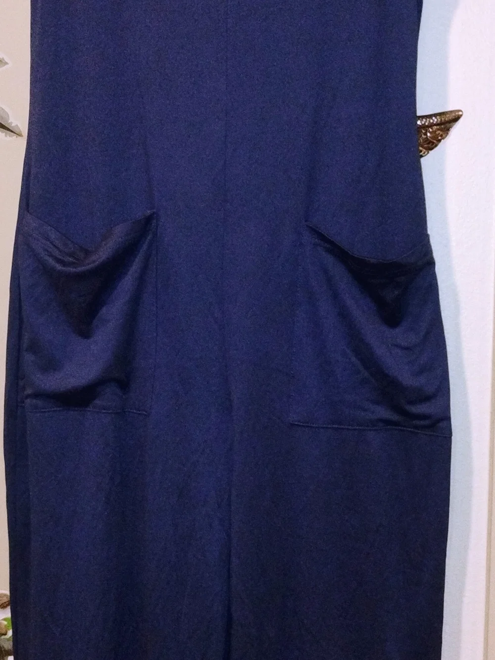 N/A navy jumpsuit