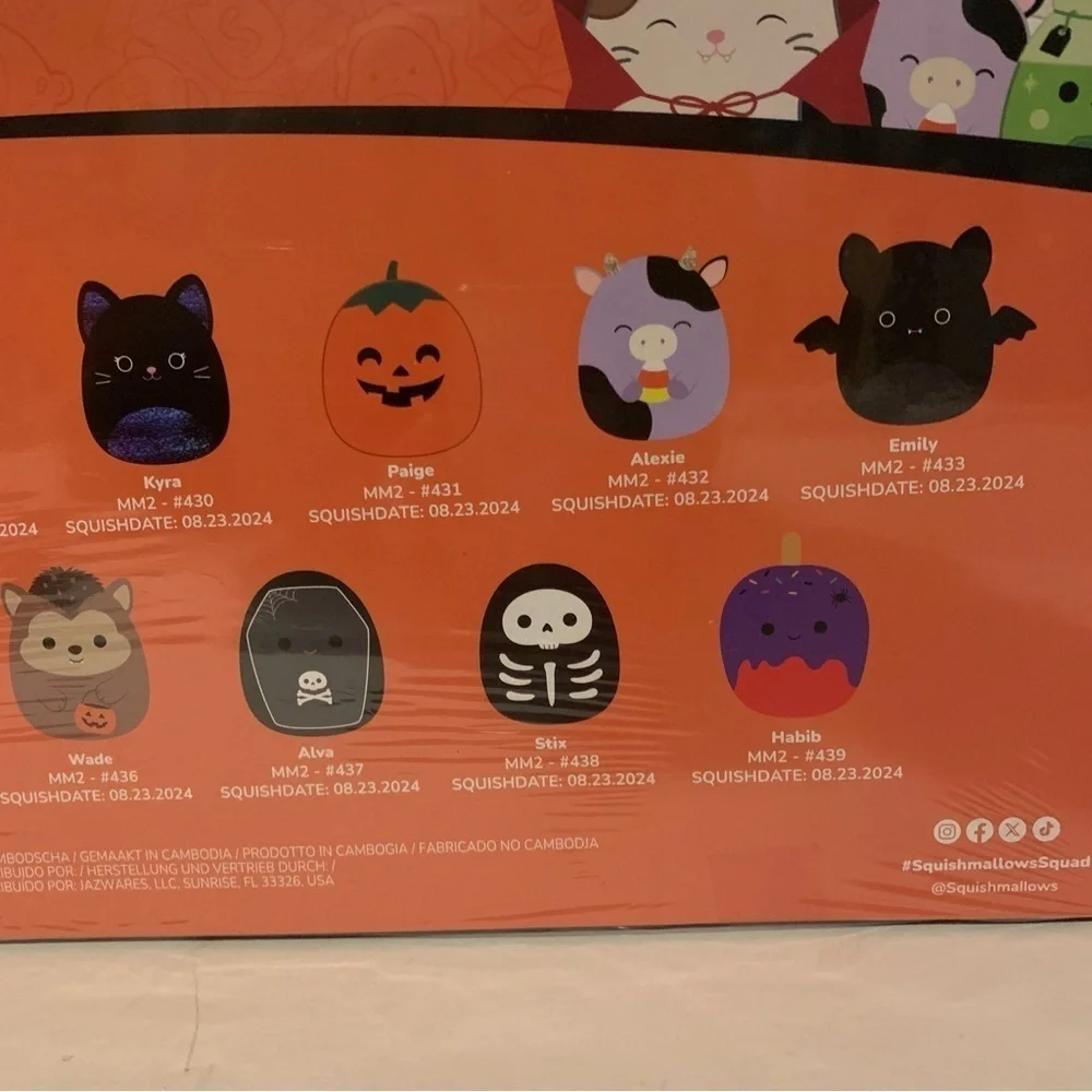 Squishmallows new box