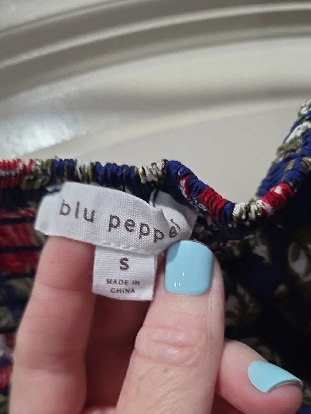 Blu Pepper vibrant floral