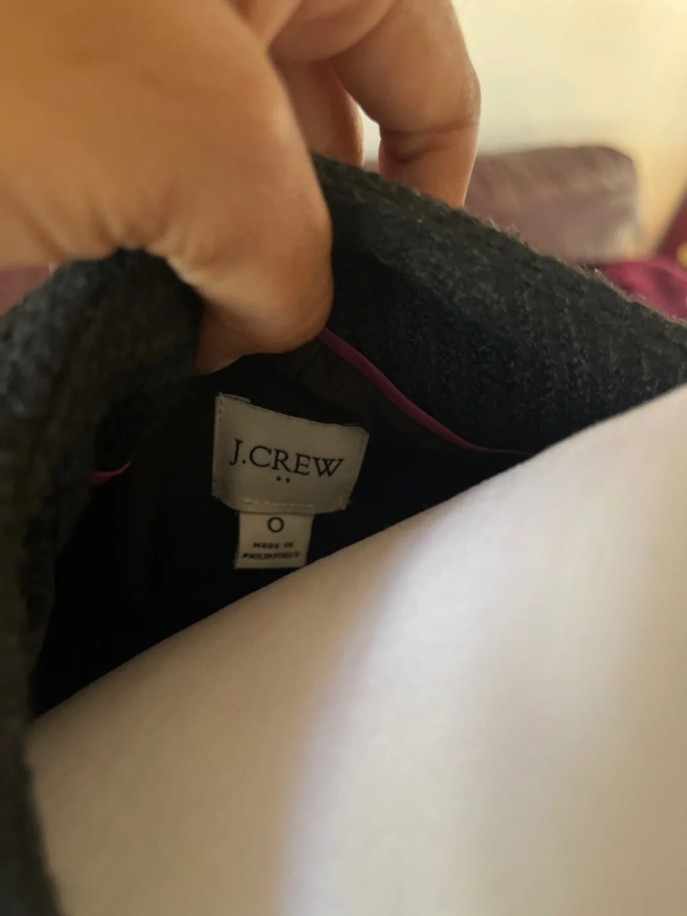 J. Crew classic collarless