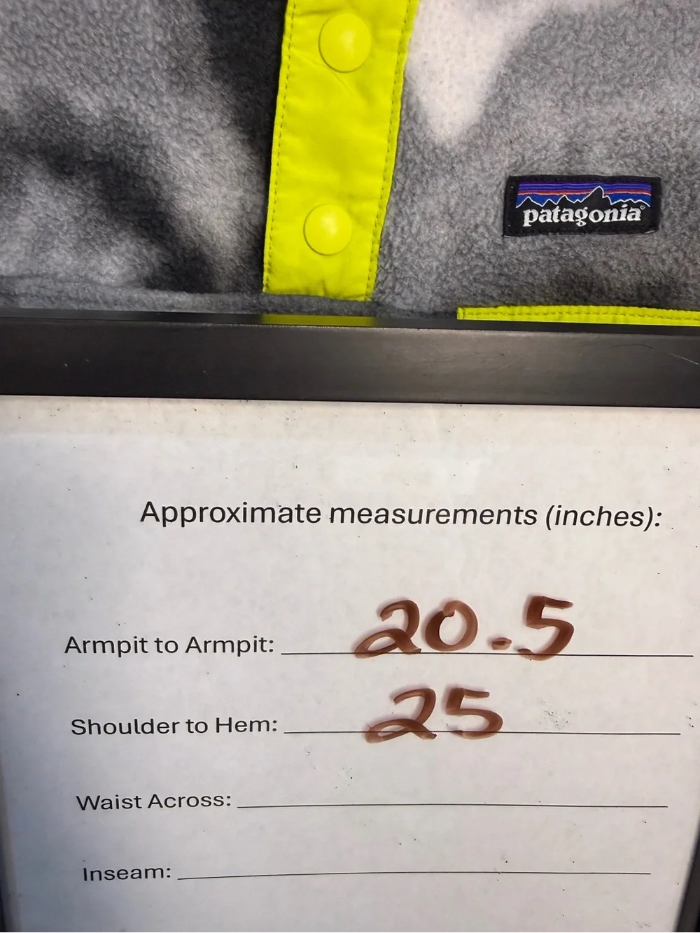 Patagonia lightweight snap