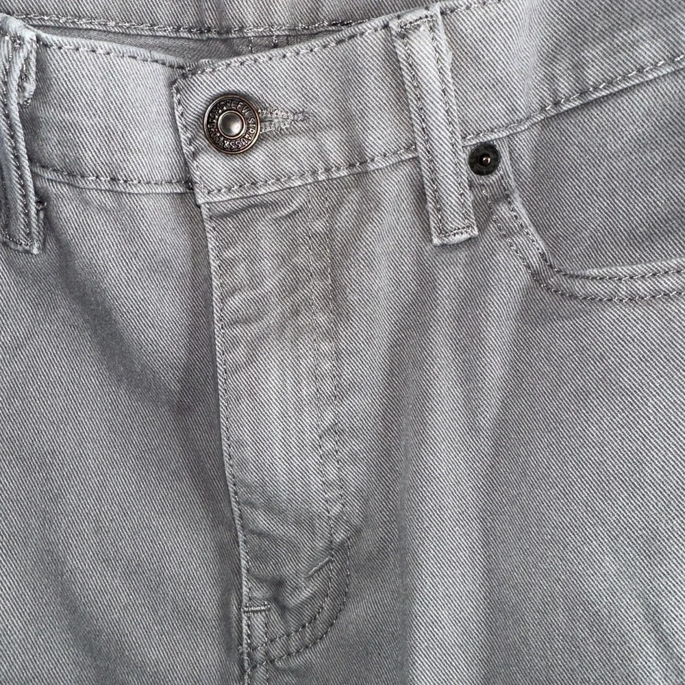Levis 513 Jeans Mens‎ 31x30 Gray Denim Stretch
