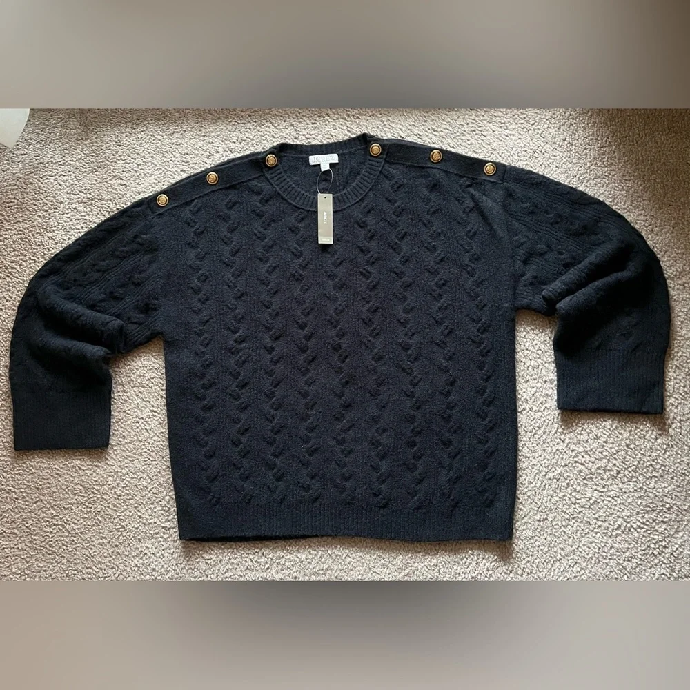 J. Crew black cable