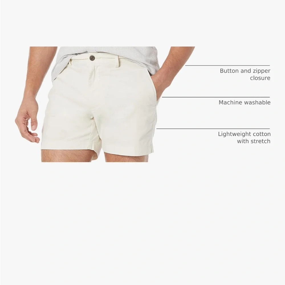 Men's Classic Cream Shorts