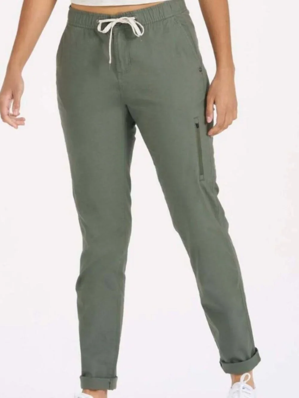 Vuori Ripstop Utility Jogger Pants Olive Green Women’s SMALL