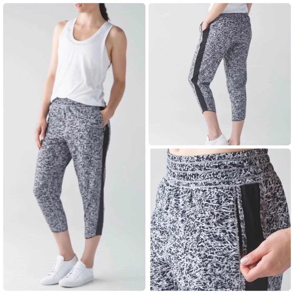 Lululemon For‎ Love Crop Mini Ripple White Seal
