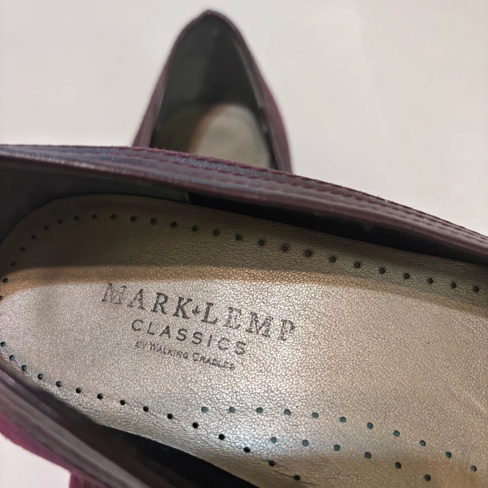 Mark Lemp Brown & Purple Women's Shoes