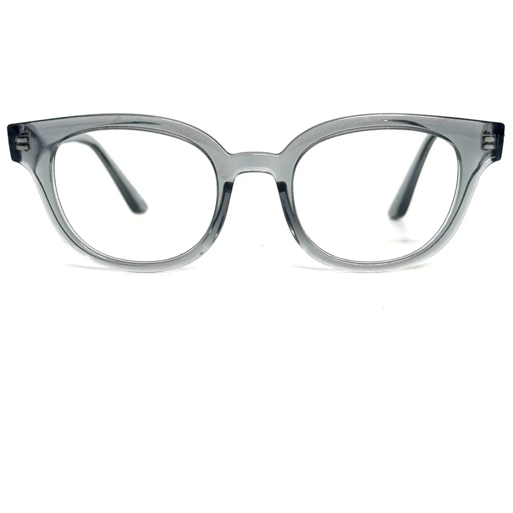 Ray-Ban RB4324 6450/4E Sunglasses Frames Gray‎ Round Full Rim 50-21-150 H16940