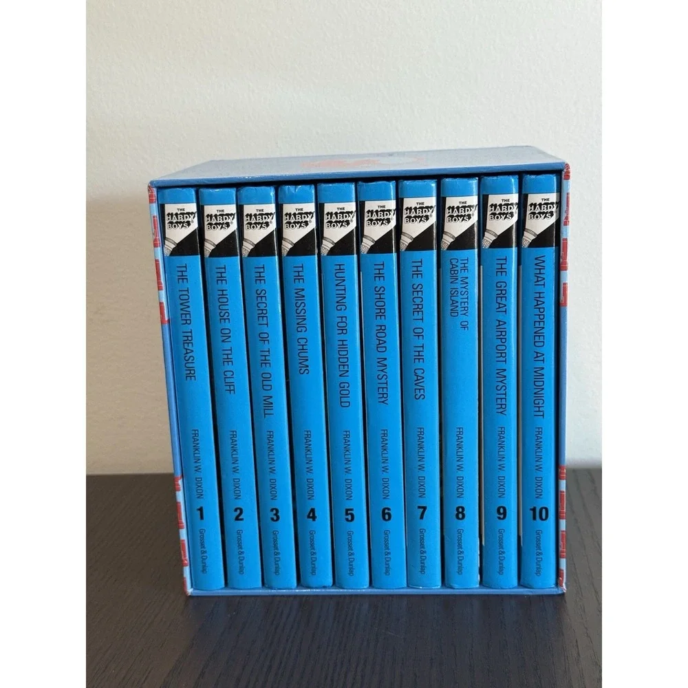 Hardy Boys Collection Hardcover Boxed Set Books 1-10 by Franklin W Dixon‎