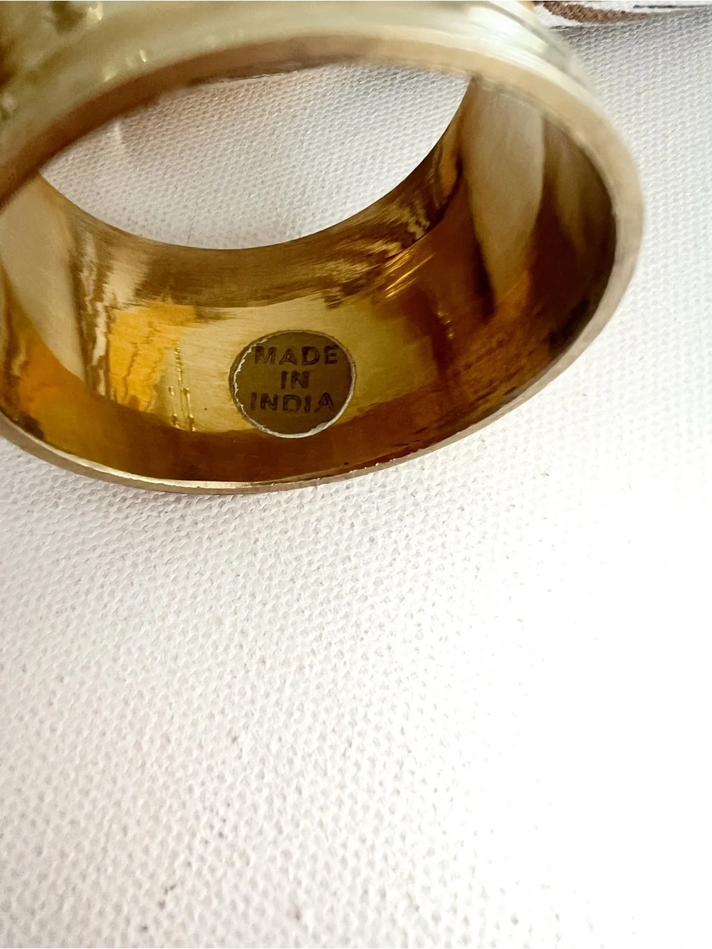 Vintage set brass
