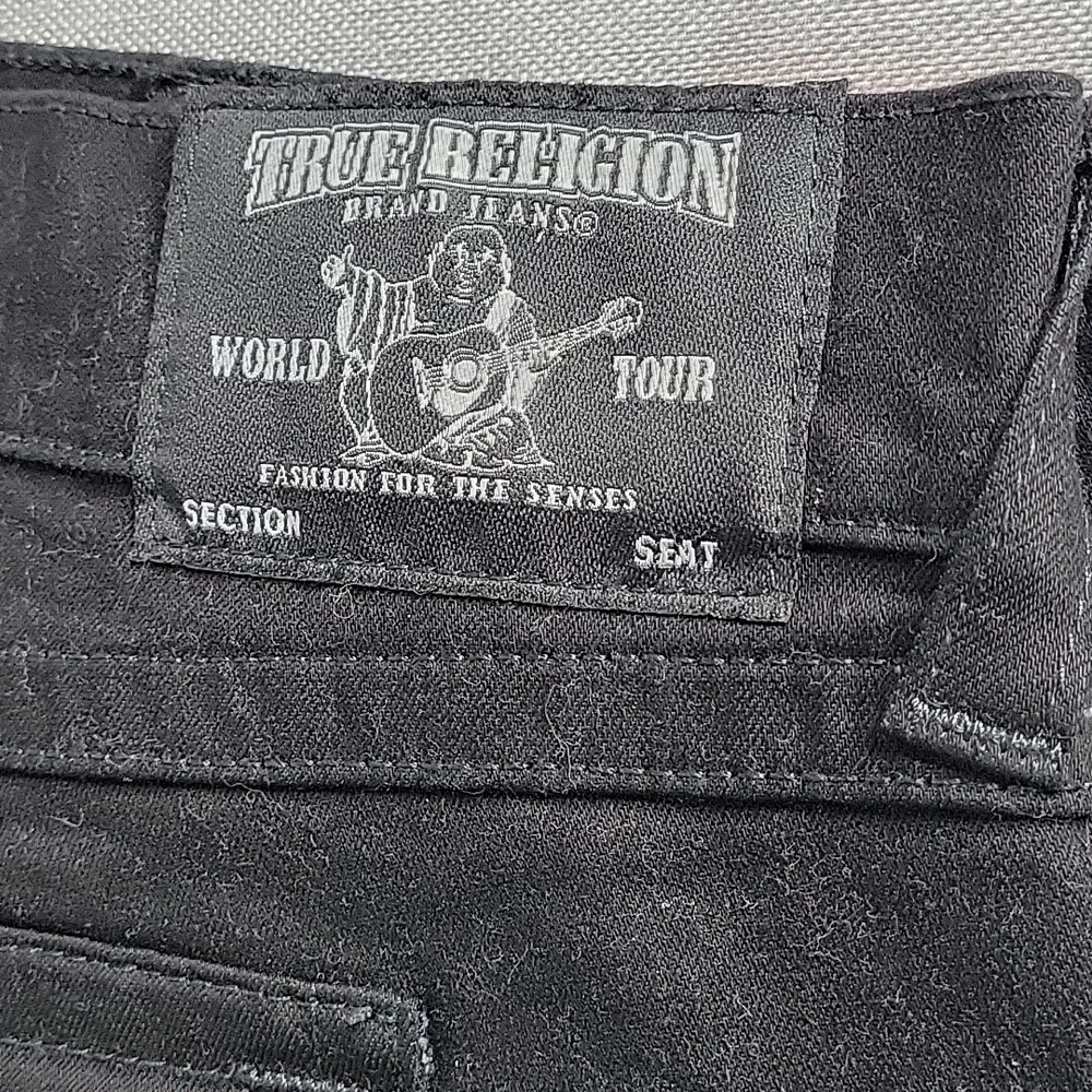 True Religion Men’s Relaxed Jeans in Black
