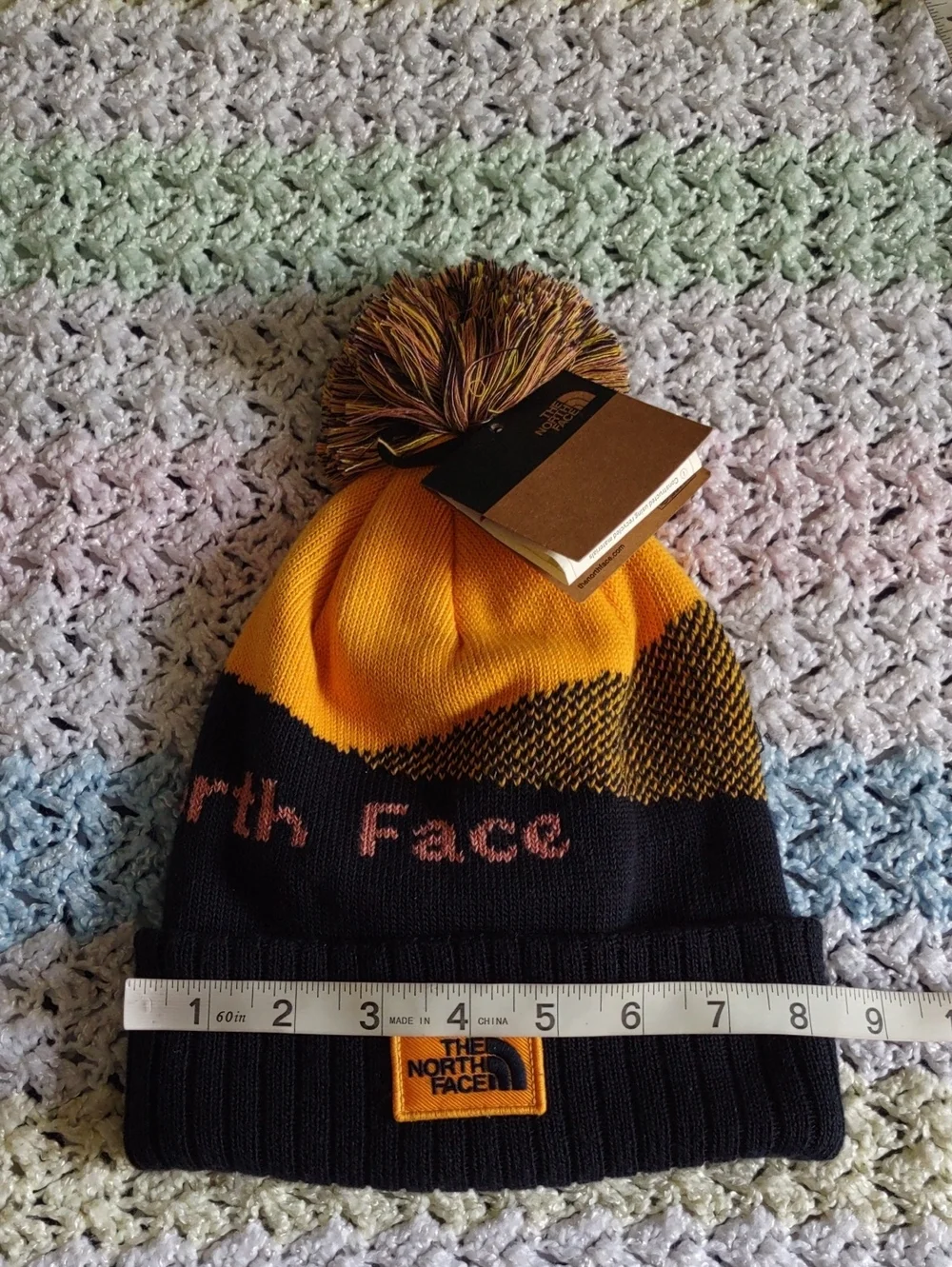 The North Face new tag