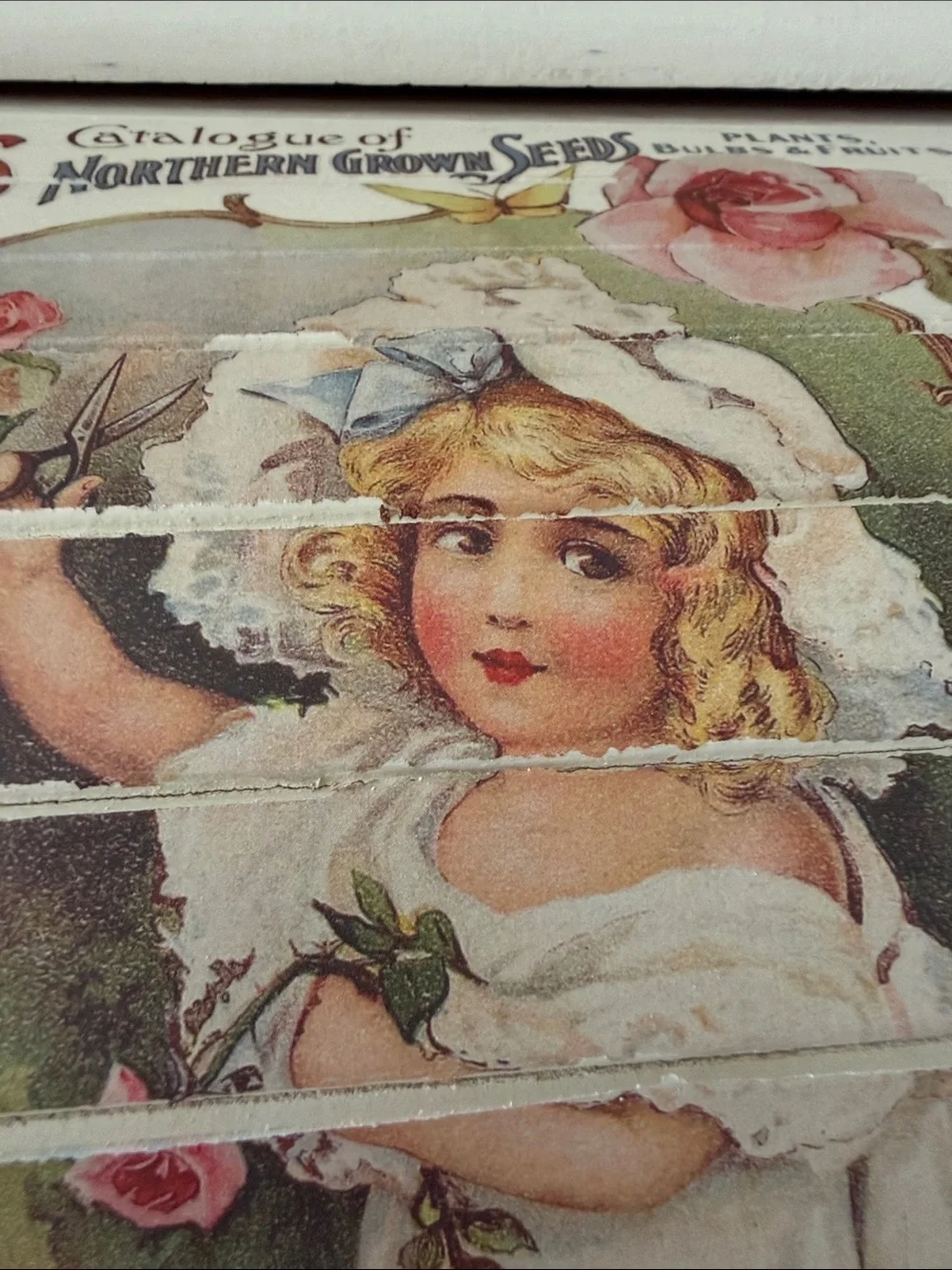 Upcycled decorative roll