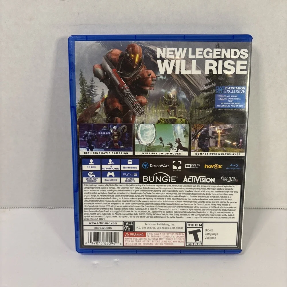 N/A destiny playstation