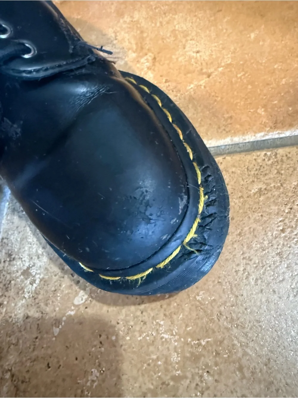 Dr. Martens black leather