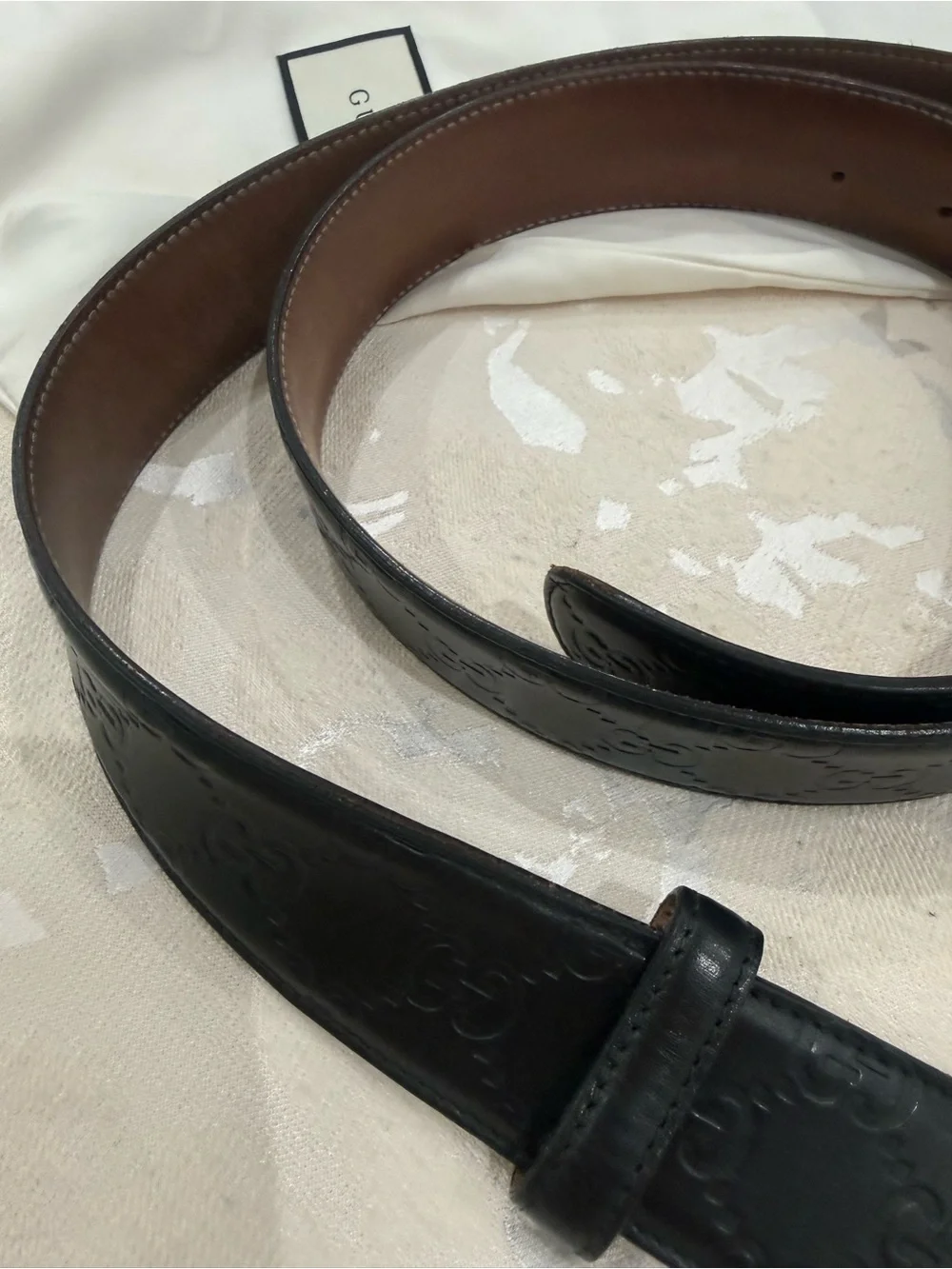 Gucci men belt