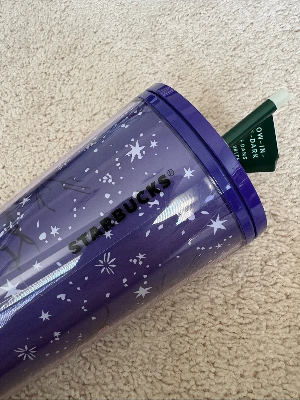 Starbucks glow dark