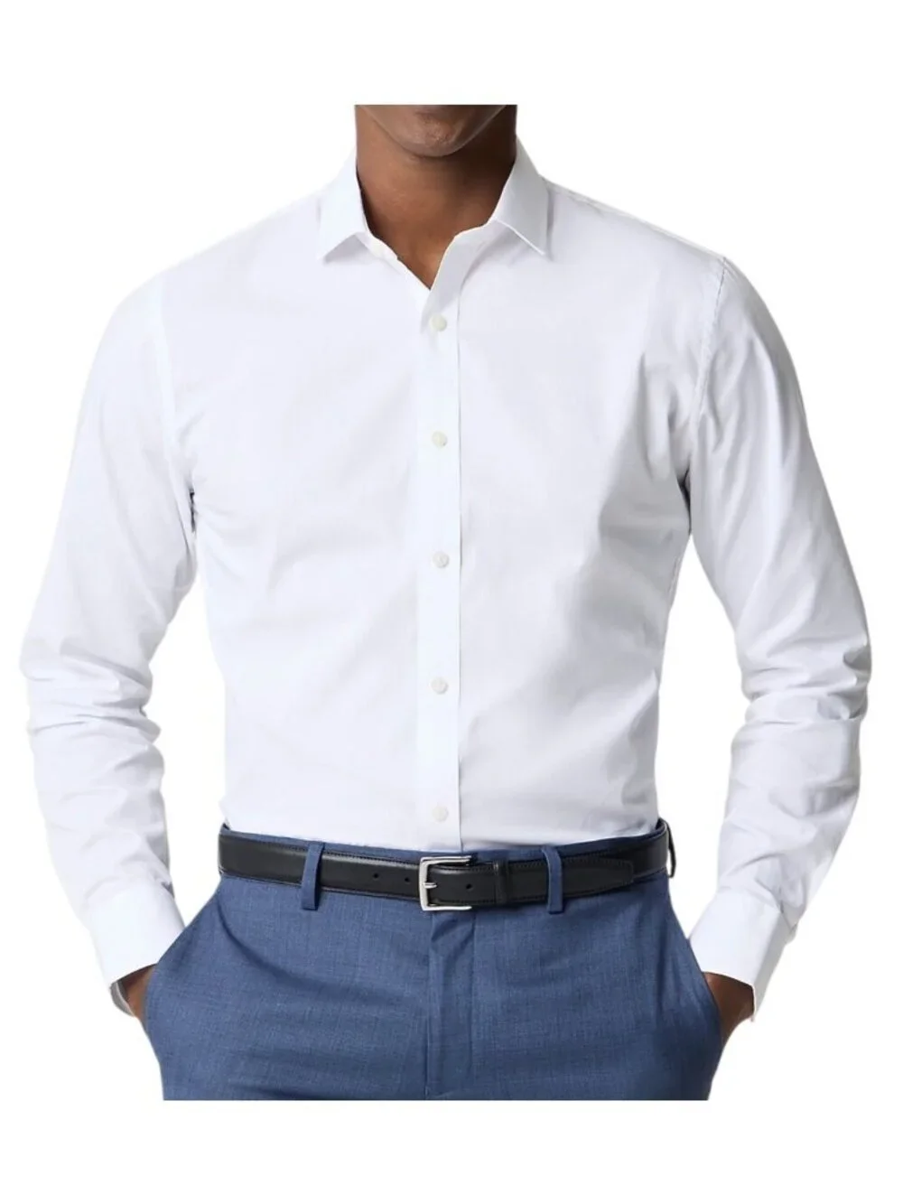 J Crew Tailored Performance Slim Fit Dress Shirt~Size 15/32~White NWT L17 15