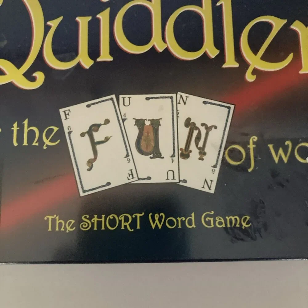 Set Enterprises 1998 quiddler