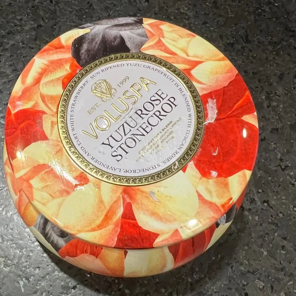 Voluspa yuzu rose