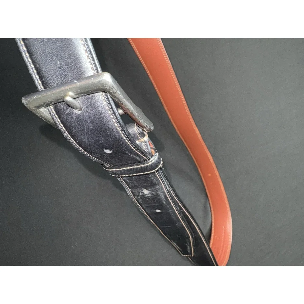 Coach leather belt