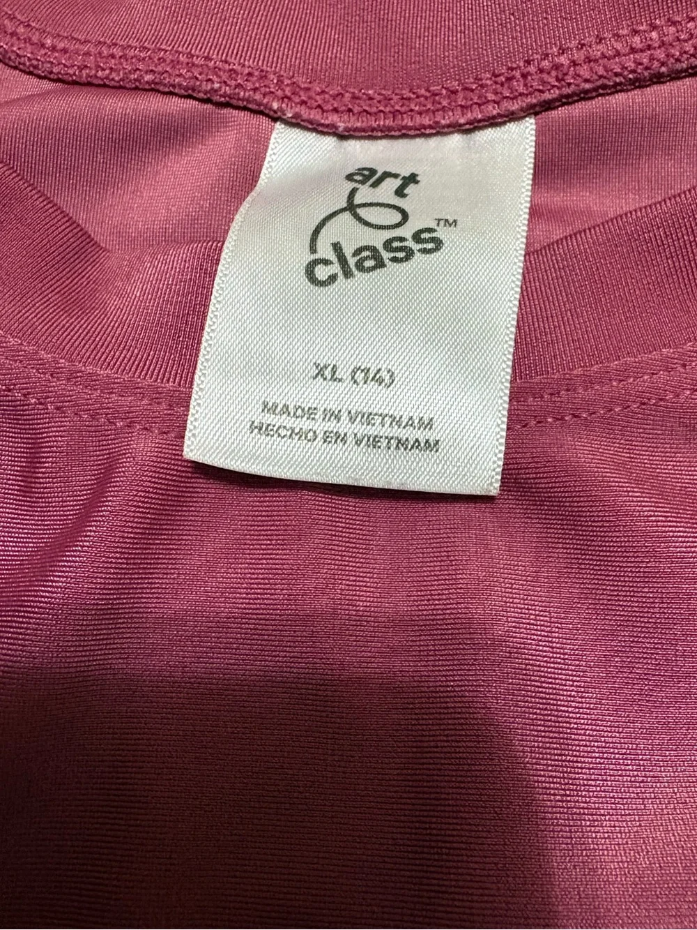 art class girls xl