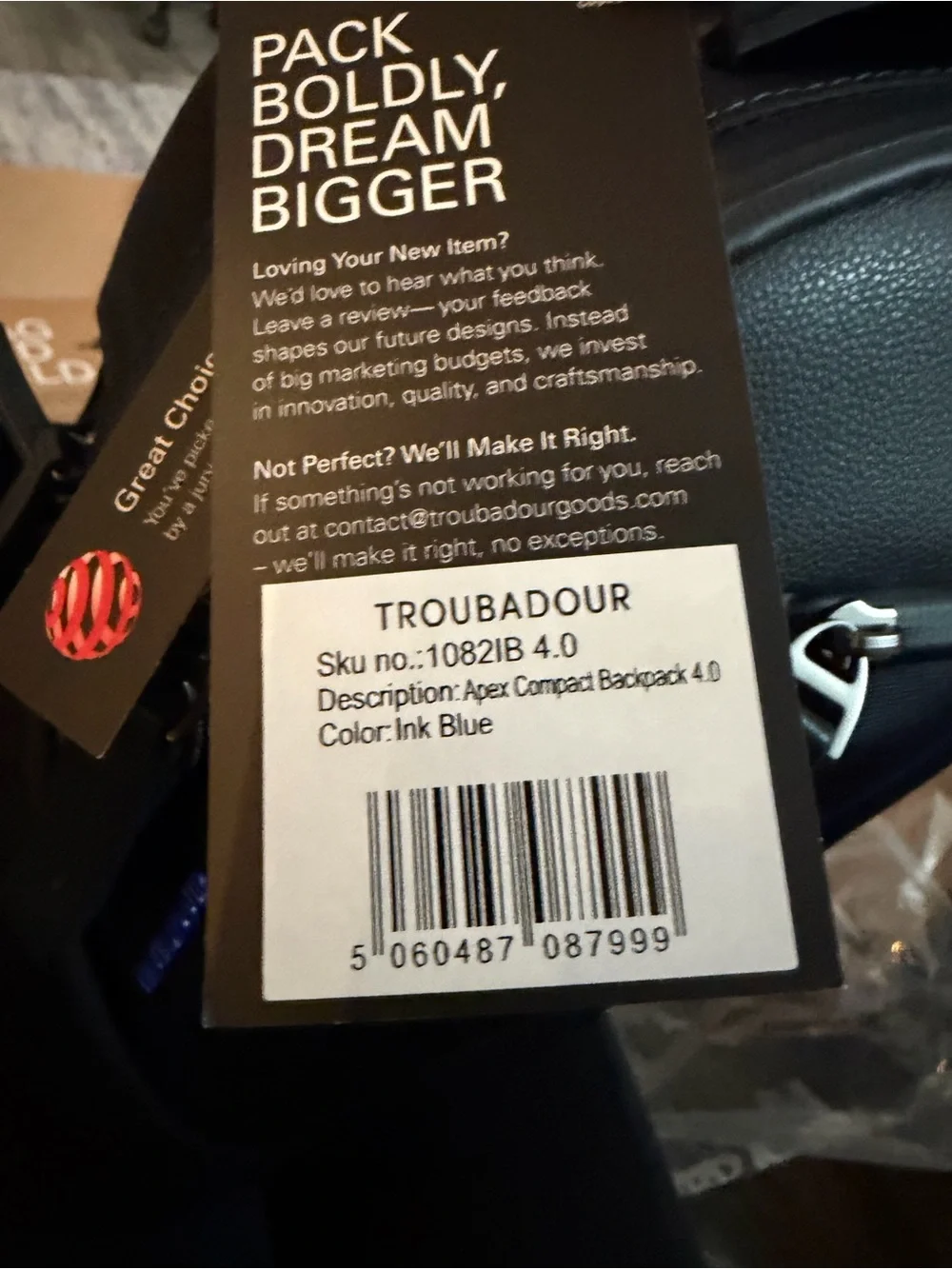 Troubadour nwt apex