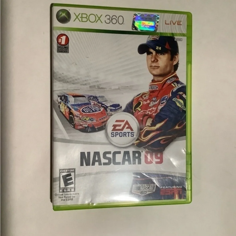 NASCAR 09 for Xbox 360 - Green Case