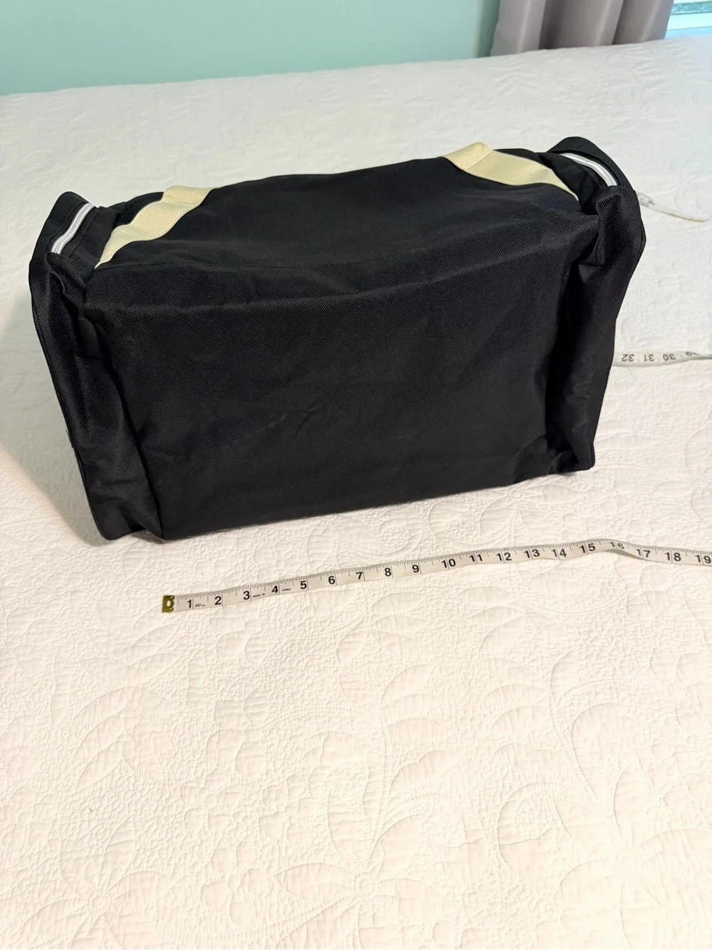 Purdue Boilermakers Duffle Bag Duffel Black Gold Purdue Basketball NWOT