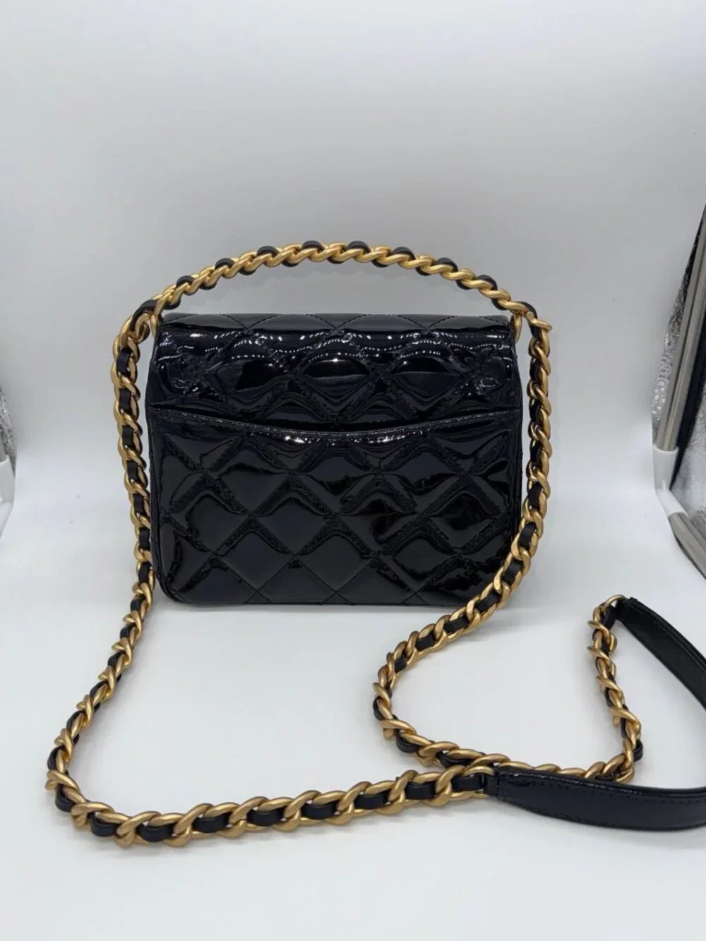 CHANEL wrapped cc turn